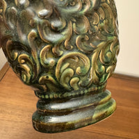 Ceramic Ornate Glossy Vitrified Vase