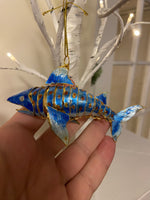 Cloisonne Enamel Fish Shark-Crab- Pendant-Ornament
