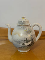 Vintage Japanese Porcelain Handpainted Kutani Teapot
