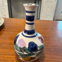 Olive Branch Mediterranean Pattern Small Platter-Cups-Bottle Handmade Pottery Set