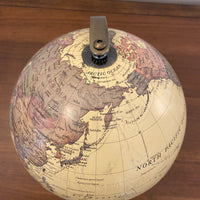 Antique Globe Illuminated World Globe Map Lamp