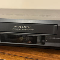 Sony Hi-Fi Stereo Video Cassette Recorder SLV-N50 Tested-Works-No Remote