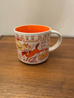 Starbucks Dallas Porcelain Coffee Mug 14 oz Been There Series
