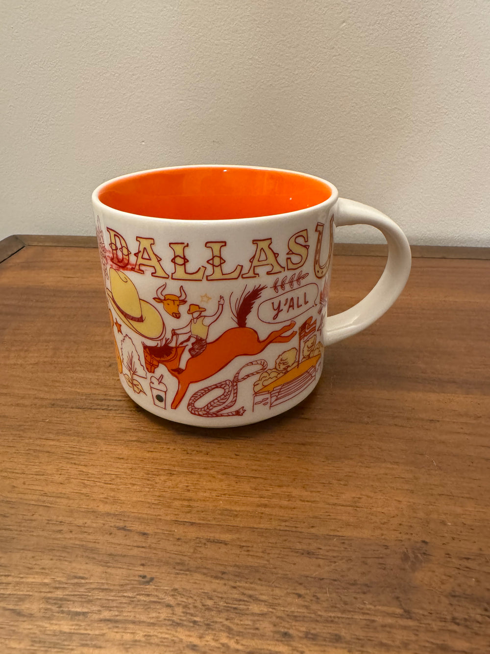 Starbucks Dallas Porcelain Coffee Mug 14 oz Been There Series