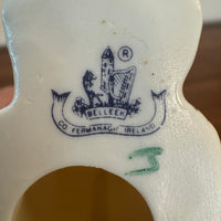 Belleek Co Fermanagh Ireland Porcelain Siamese Cat Figurine