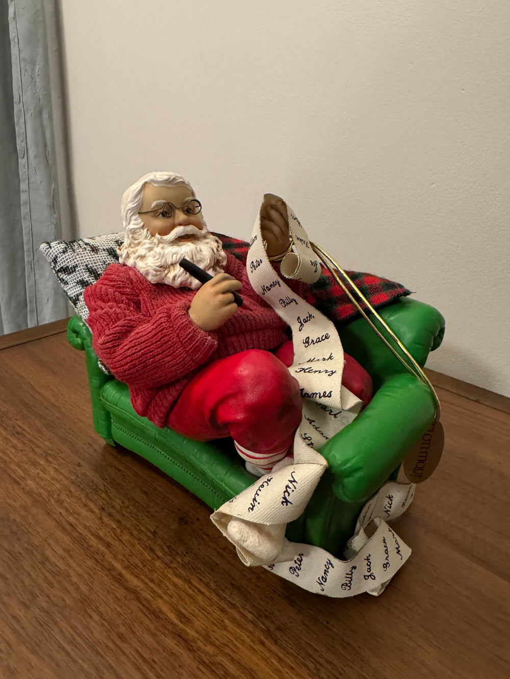 Possible Dreams Clothtique Santa Claus Christmas Holiday Decor 2001