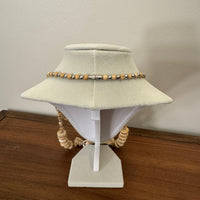 Vintage Multi Strand Carved Bone Necklace