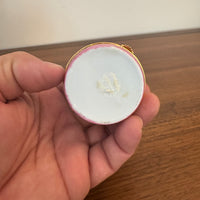 Porcelain Trinket Box Sleeping Cat Kitten