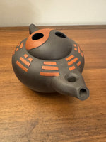 Chinese Yixing Zisha Clay Ying Yang Chinese Teapot
