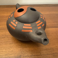 Chinese Yixing Zisha Clay Ying Yang Chinese Teapot