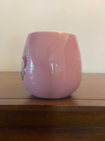 Dr. Seuss 2023 The Grinch &amp; Cindy Lou Who Pink Ceramic Christmas Mug
