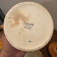 Vintage Beswick English Pottery Ware Country Cottage Teapot and Creamer Set