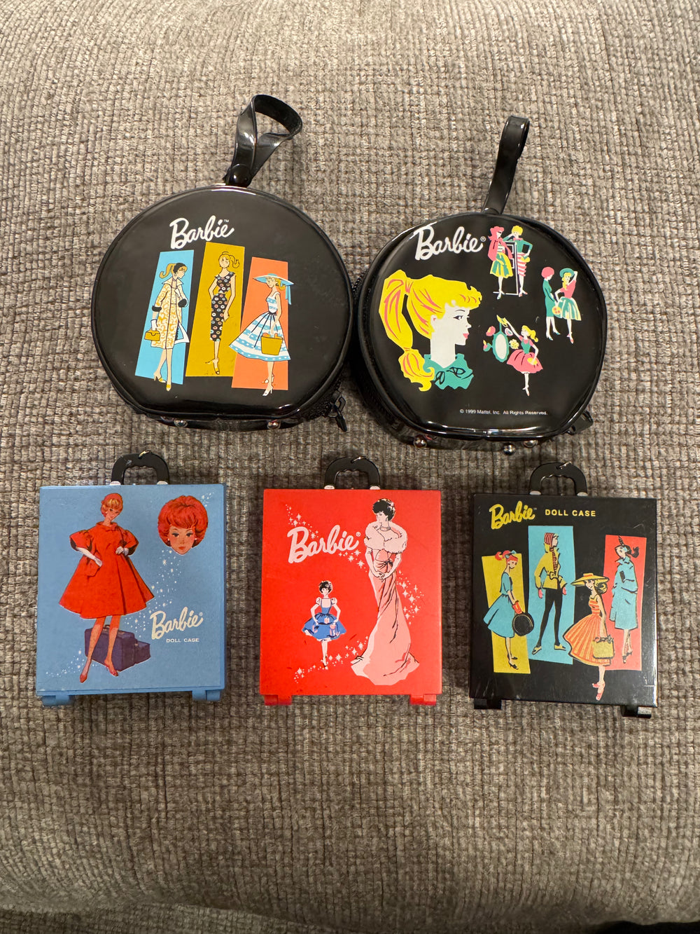 Barbie Mini suitcases and Ornaments Set of 5