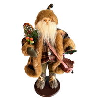 Santa Claus Fishman Plaid Coat
