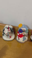 Vintage Santas Best Christmas Lighted Musical Decoration Set of 6
