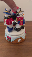 Thomas Pacconi Classics Christmas Snowmen's Musical Windup Animated  Decor
