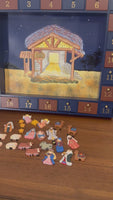 Kurt Adler Wooden Nativity Advent Calendar 25 Pieces
