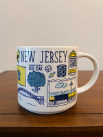 Starbucks Been There Series New Jersey 14 oz Mug – Across the Globe Collection
